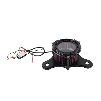 Chrome Tri Line Gauge Stereo Accent Trim Cover for Harley Touring (2014–2022)