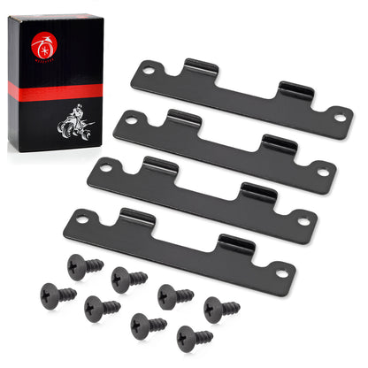 Tailgate Hinge Plates for Yamaha Rhino 450 660 700 (2004–2013)