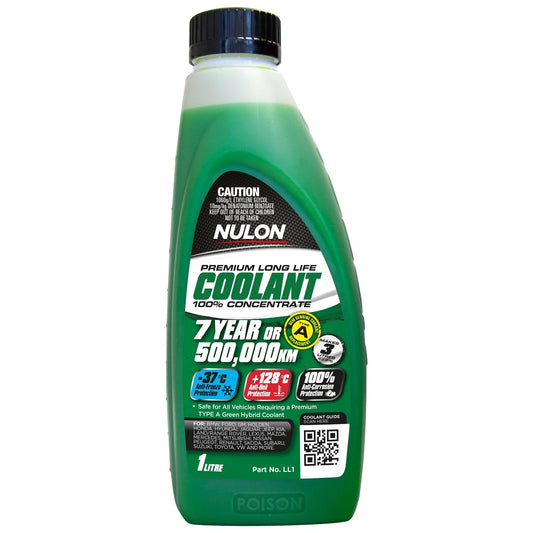 Nulon Green Premium Long Life Coolant for Universal Use (100% Concentrate)