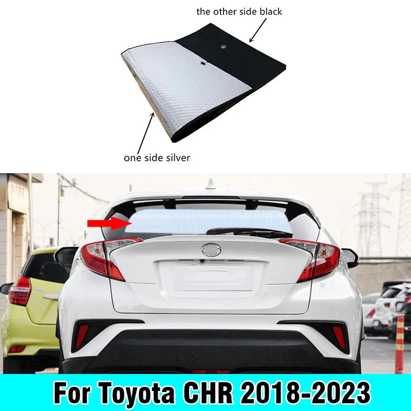 Rear Windshield Privacy Sunshade Cover for Toyota CHR C-HR (2018–2023)