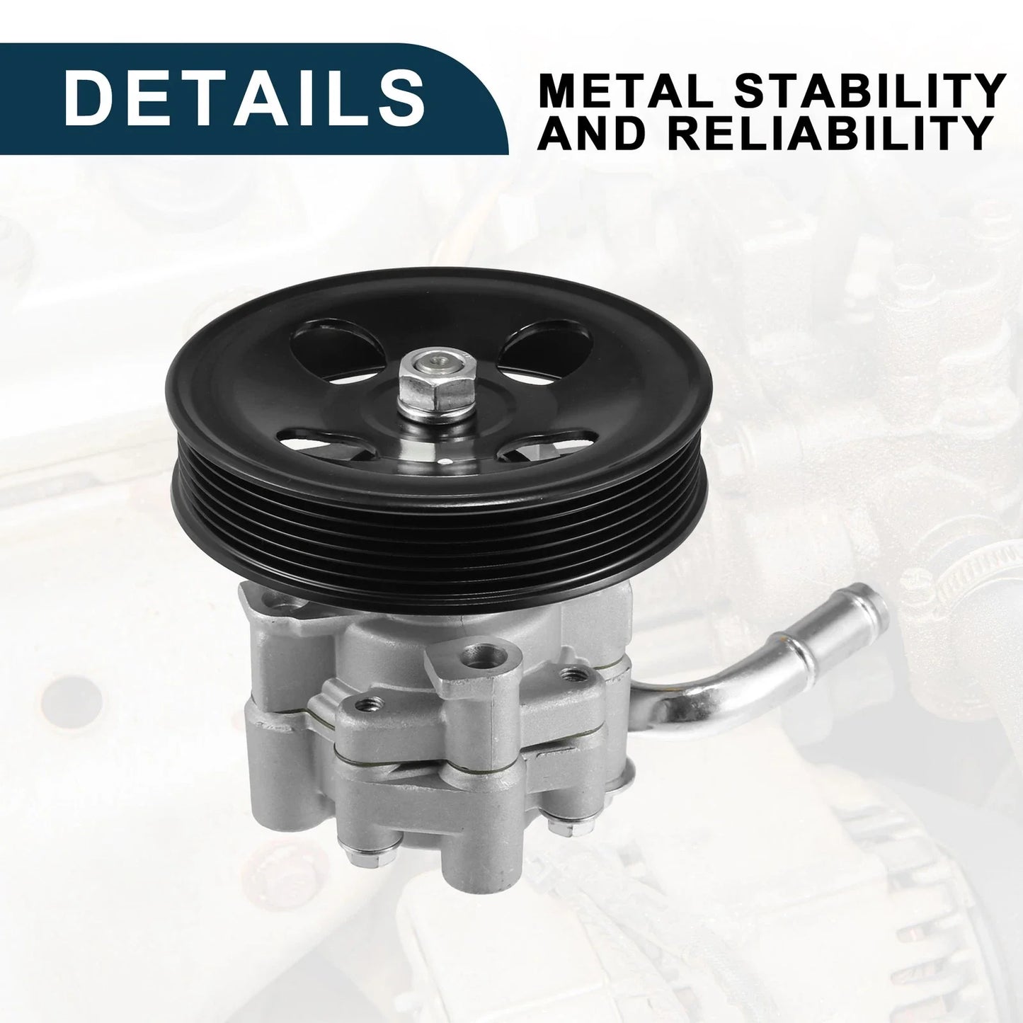 Power Steering Pump for Chevrolet Prizm with Pulley (1998-2002)