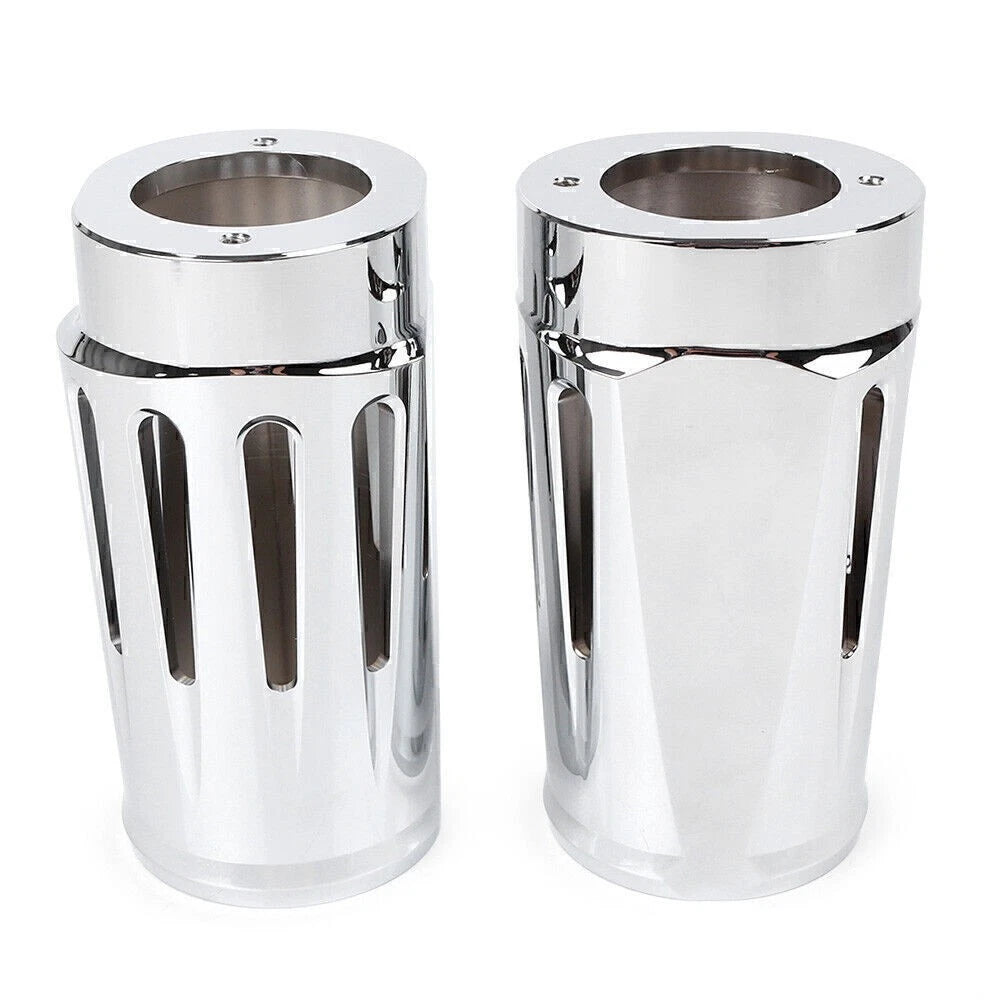 2X Front Fork Boot Slider Cover for Harley Touring FLHT FLTR FLHR FLHX (1984–2013)