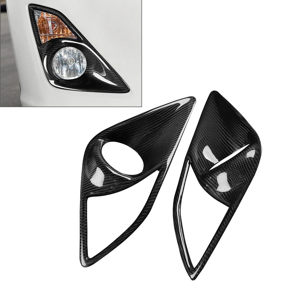 Carbon Front Fog Light Cover for Toyota GT86, Scion FR-S, Subaru BRZ (2012–2016)