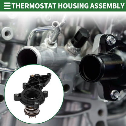 Engine Coolant Thermostat Housing Assembly for Audi A6 Quattro A7 Quattro (2012–2018)