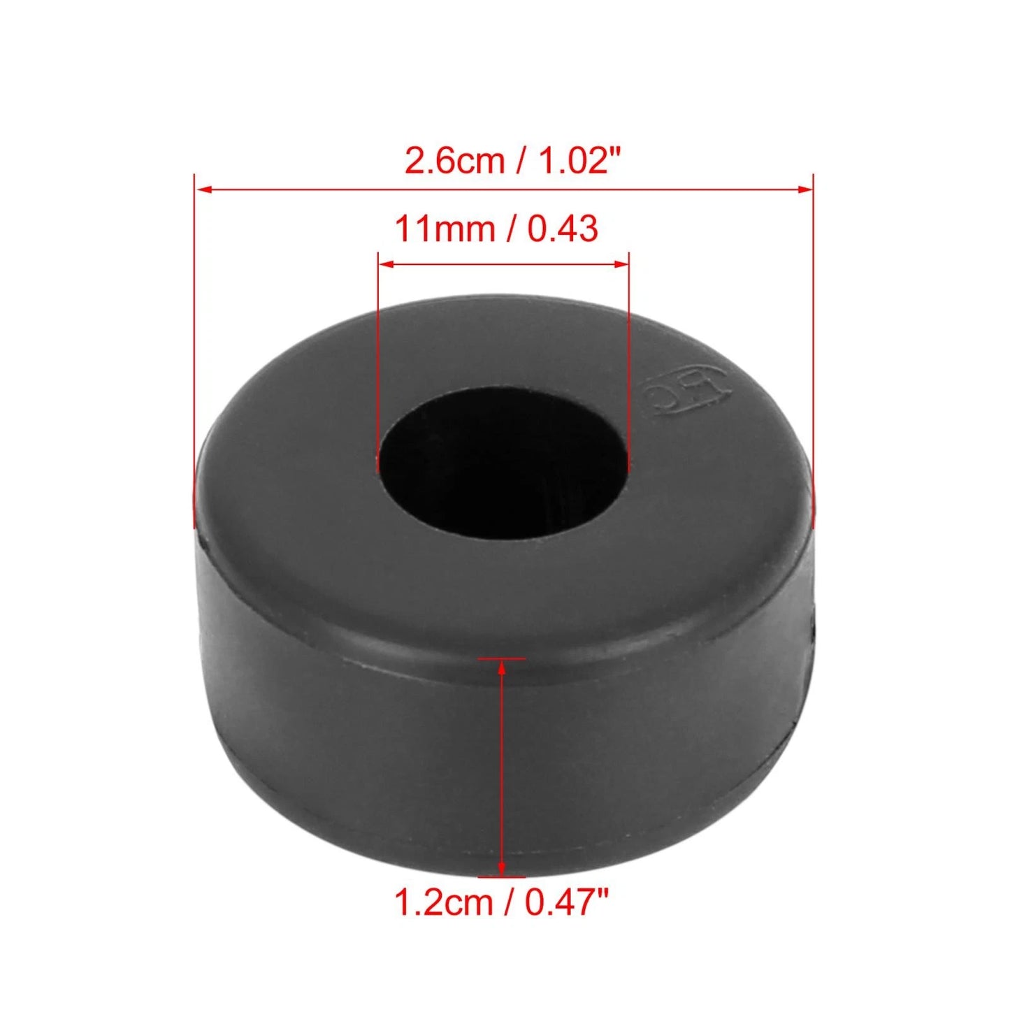 6pcs Rubber Fuel Oil Tank Cover Seal Buffer Pad for CG125