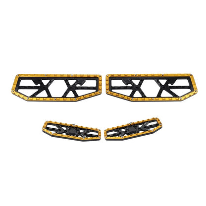 2X Rear Passenger Footpeg Mount Bracket for Harley Electra Glide, Road King (1993–Present)