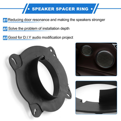 2X Speaker Spacer Ring for Lexus ES350 (6.5")