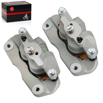 Set of 2 Front Brake Calipers with Pads for Yamaha YXZ1000R (2016–2024)