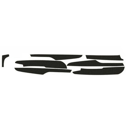 5D Carbon Fiber Interior Trim Decal Sticker for BMW X5 (2008-2018)