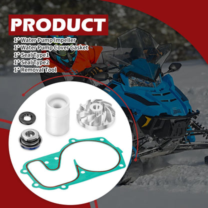 Water Pump Impeller with Gasket for Polaris Switchback Indy RMK (2012–2021)