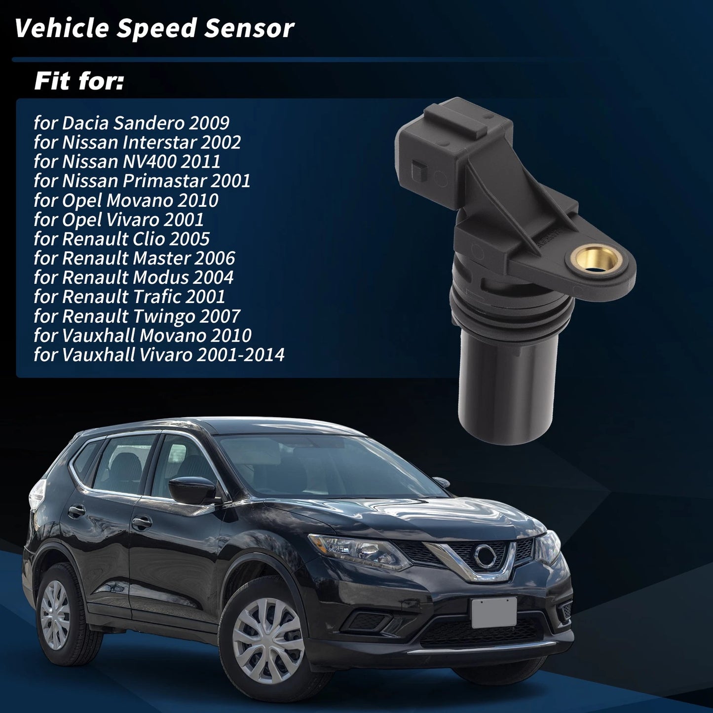 Transmission Speed Sensor No. 319359125R for Dacia Sandero (2009)