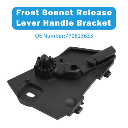 Front Bonnet Release Lever Handle Bracket 7P0823633 for VW Touareg (2011–2017)
