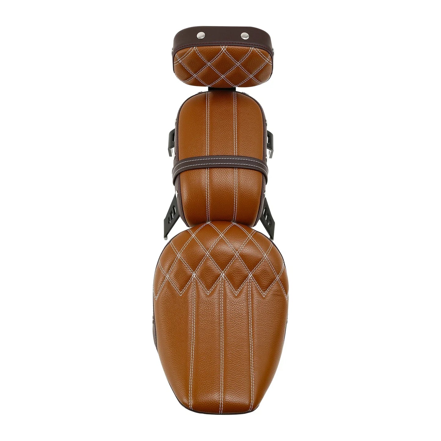 Driver & Passenger Seat Backrest Pad for Indian Scout Bobber (2018-2023)