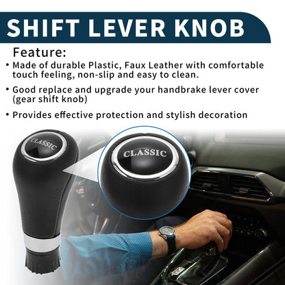 Automatic Shift Knob for Mercedes-Benz E-Class (2009–2016) Plastic Black