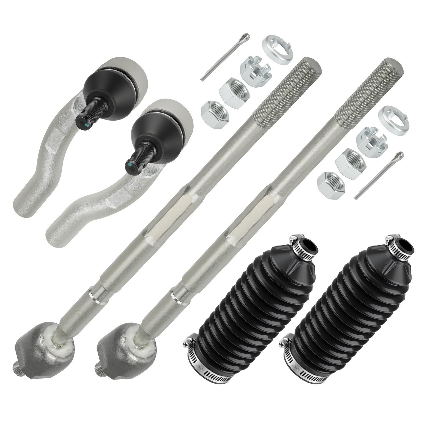 2X Tie Rod Ends Kit with Boot for Honda Pioneer 1000 (2016–2021)