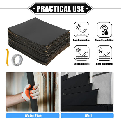 39pcs Sound Deadening Mat for Car (157mil, 4mm, 55sqft)