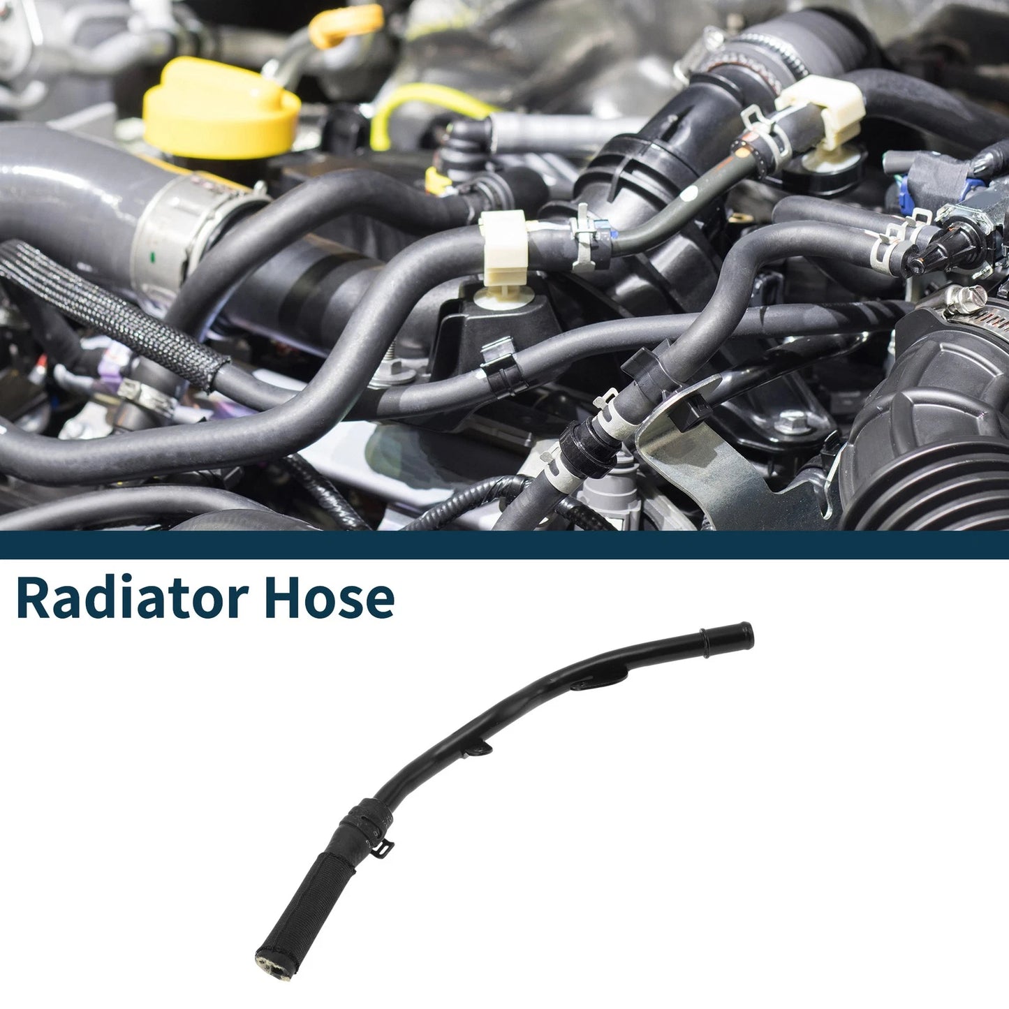 Radiator Hose for Volkswagen Golf (2015–2018) No. 06K121085K Rubber