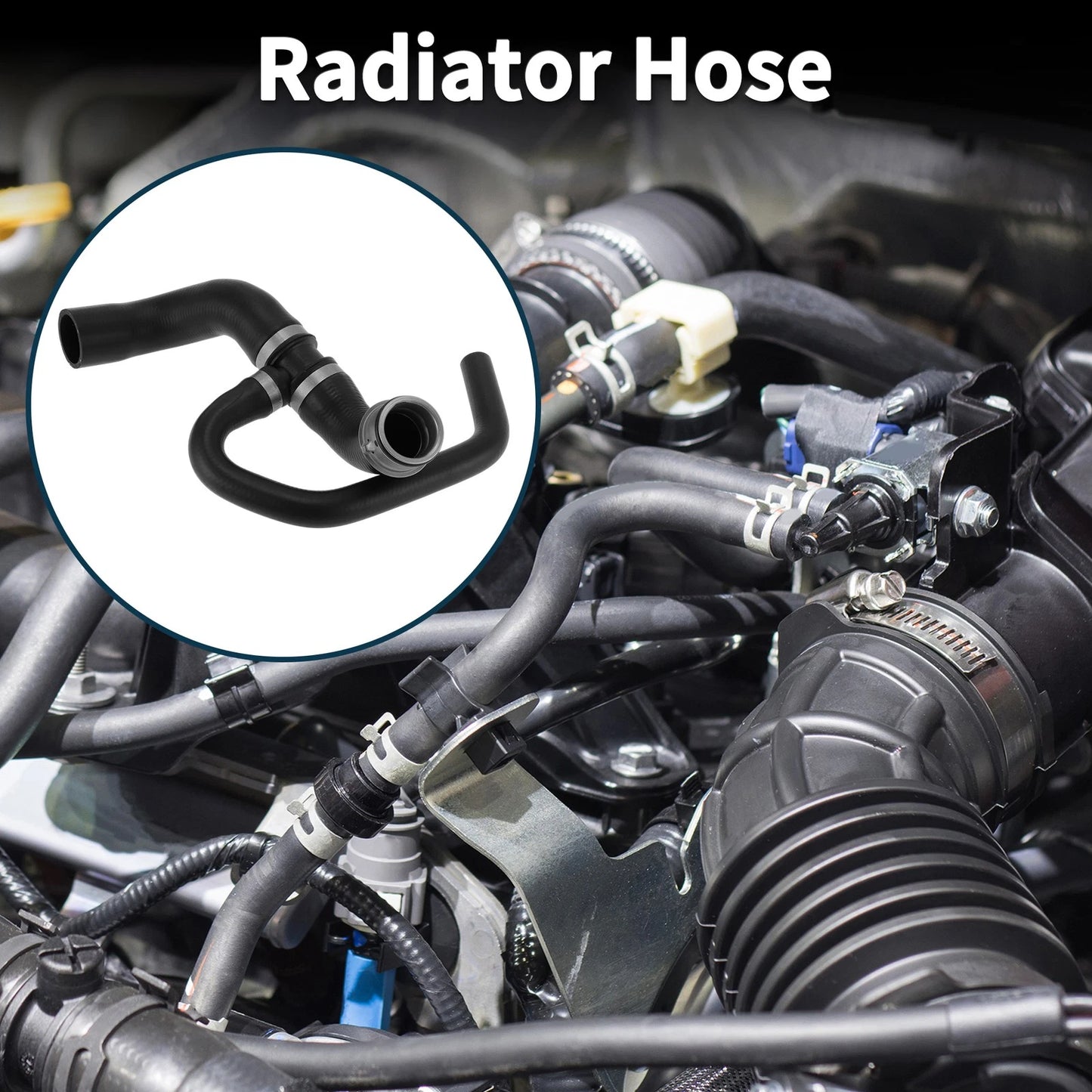 Radiator Hose for Mercedes-Benz Sprinter 209 CDI (2006–2018) No. 9065010482