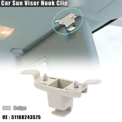 Sun Visor Hook Clip Retainer Beige for BMW 328i (1999-2000)