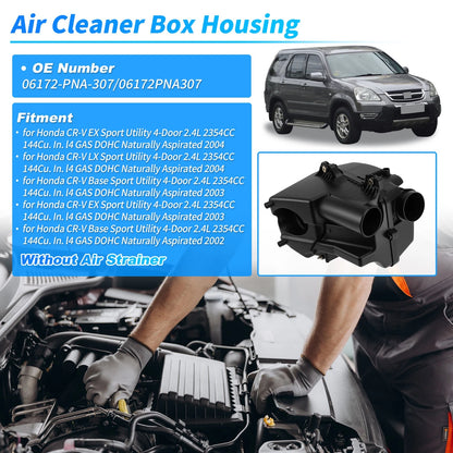 Engine Air Cleaner Filter Box Housing for Honda CR-V 2.4L (2002–2004) 06172-PNA-307