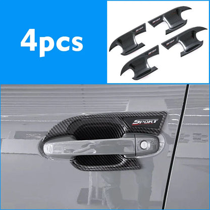 21Pcs Carbon Fiber Car External Kit Cover Trim for Subaru Crosstrek (2024–2025)
