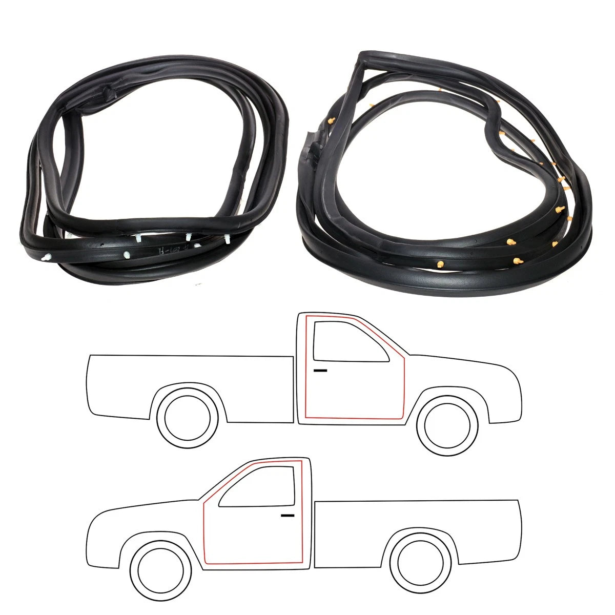 Door Weatherstrip for Mazda B Series B2000 B2600