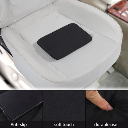 Set of 1 Bottom Seat Pad Cover for SUV (Honeycomb, Blue/Black)