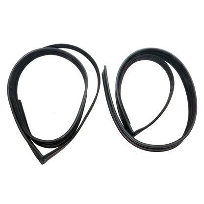 Set of 2 Door Glass Run Channel Rubber Seals for Isuzu Elf NPR NKR (1984)