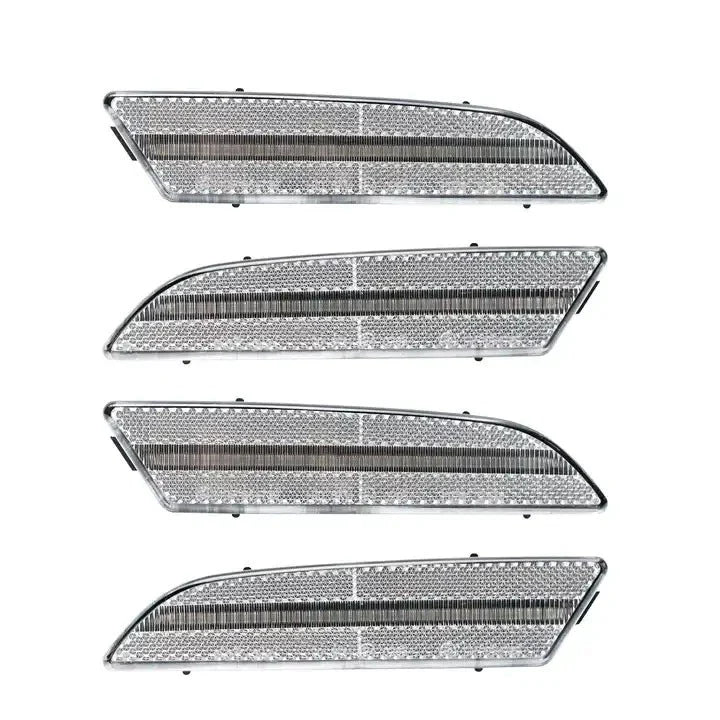 4PCS Clear Turn Signal Side Marker Light for Chrysler Crossfire (2004–2008)