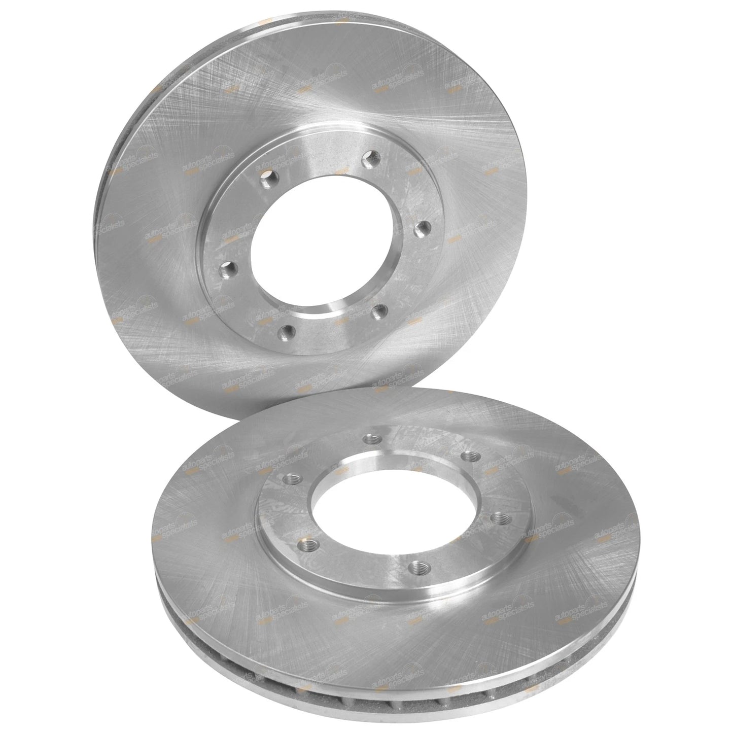 2 Front Disc Brake Rotors for Nissan Patrol GQ Y60 (1992–1997)