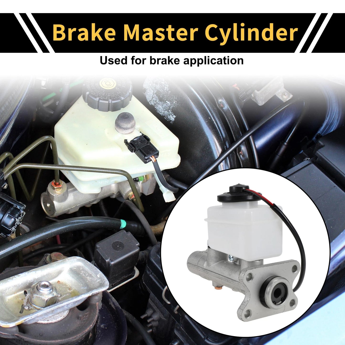 Brake Master Cylinder w/ Reservoir No. 4720135790 for Toyota Hilux (1983–1998)