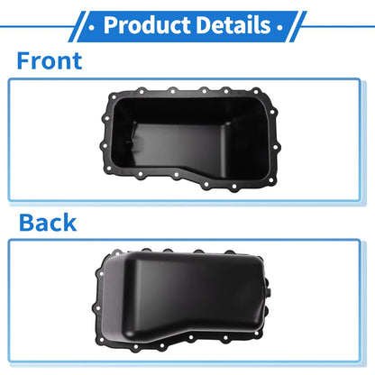 Engine Oil Pan for Jeep Wrangler V6 3.8L (2007–2011) No. 4666153AC