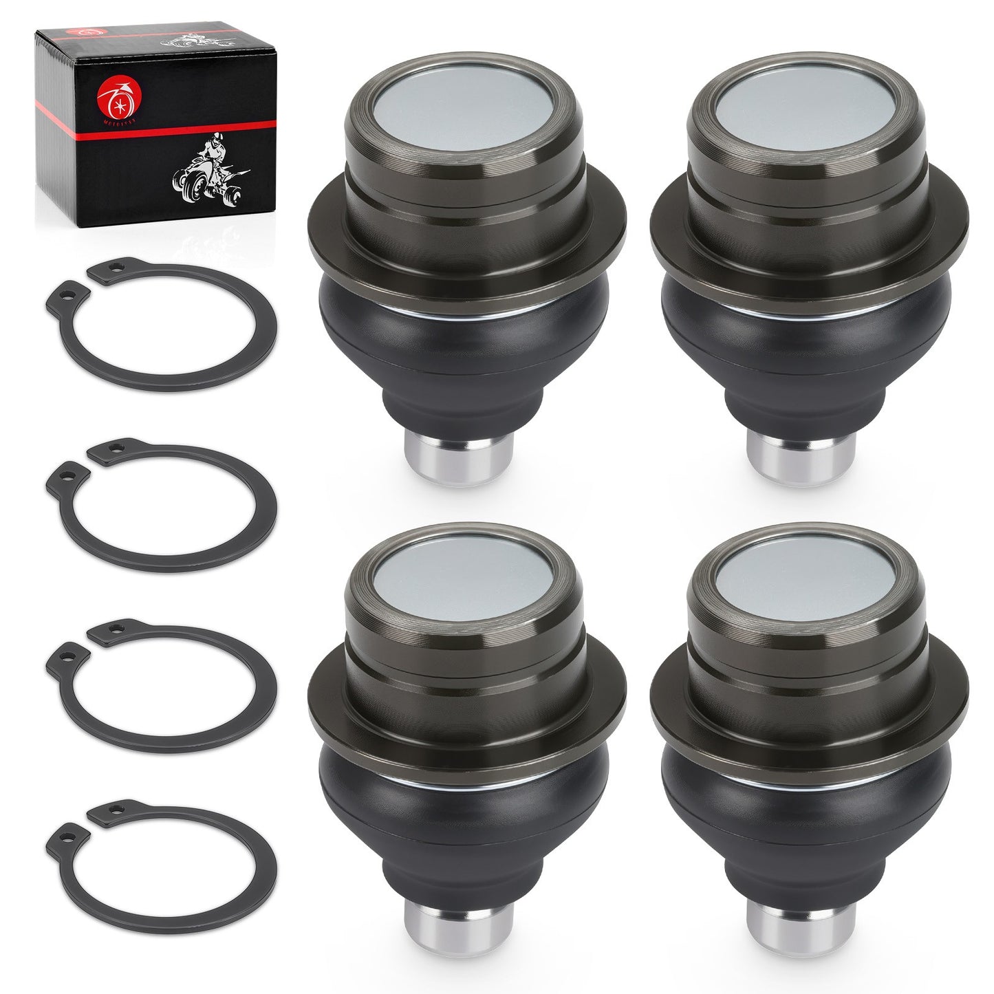Set of 4 Ball Joints for Suzuki Vinson 500 4x4 (2002–2007)