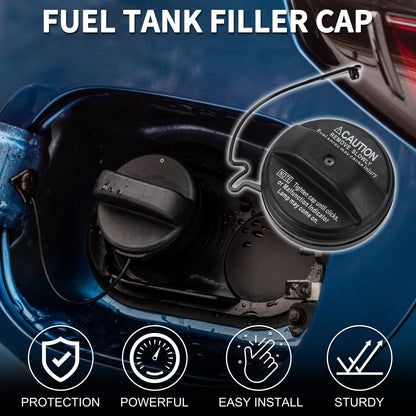 Fuel Filler Cap No.7730033070 for Toyota 4Runner (2003–2009) Black White