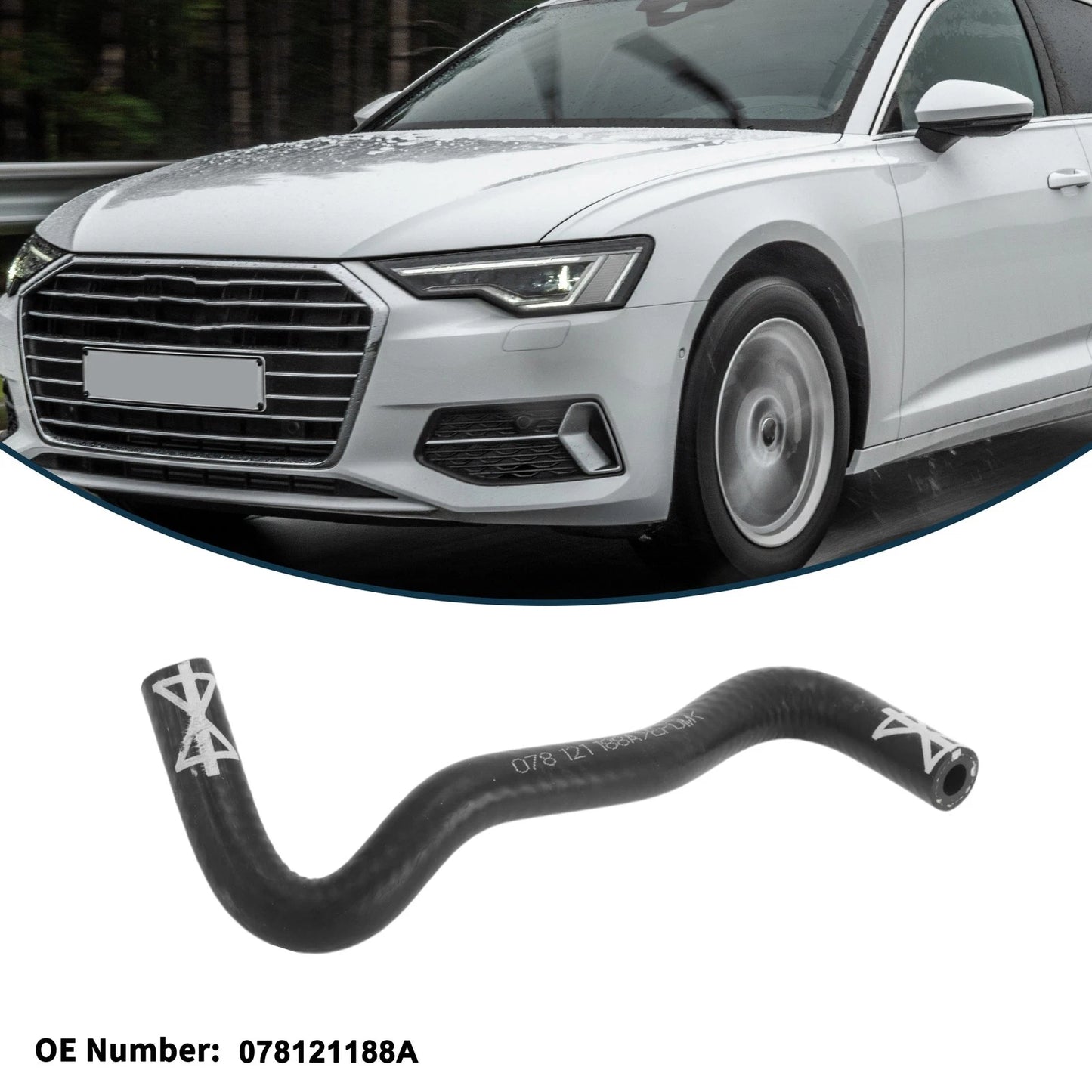 Radiator Hose No. 078121188A for Audi A6 (1997–2005)
