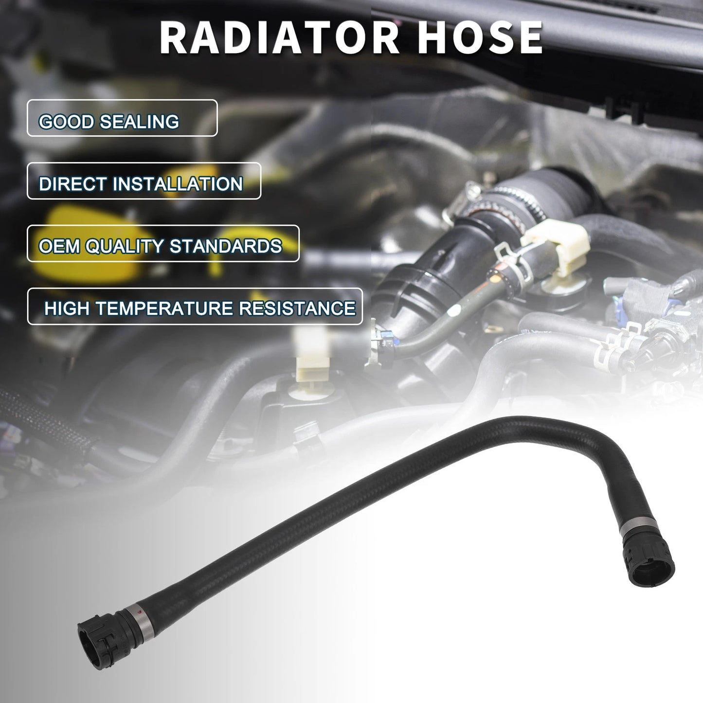 Radiator Hose for BMW 528i 1999-2000, 530i 2001-2003 (11531438633)