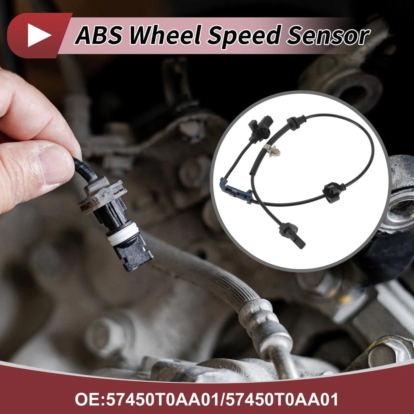 ABS Wheel Speed Sensor for Honda CR-V 2012 (2012) Front Right