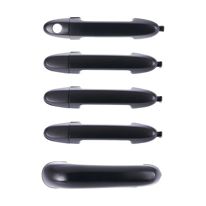Set of 5 Outer Door Handles for Hyundai Santa Fe (2006–2012)