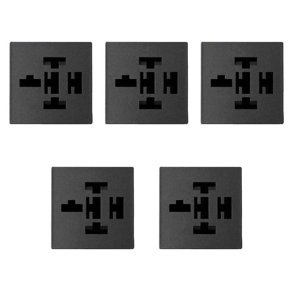 5pcs Relay Connector Socket for Universal 4-pin & 5-pin Relay Fuse Box