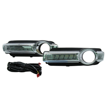2X LED Daytime Running Lights DRL for Mitsubishi Pajero Montero V93 V97 (2015–2019)