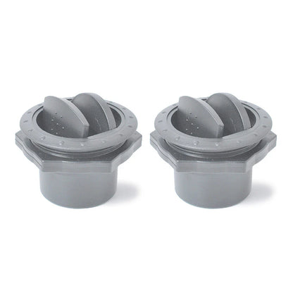 60mm Vent Air Outlet Round Ceiling for RV Bus ATV A/C Gray