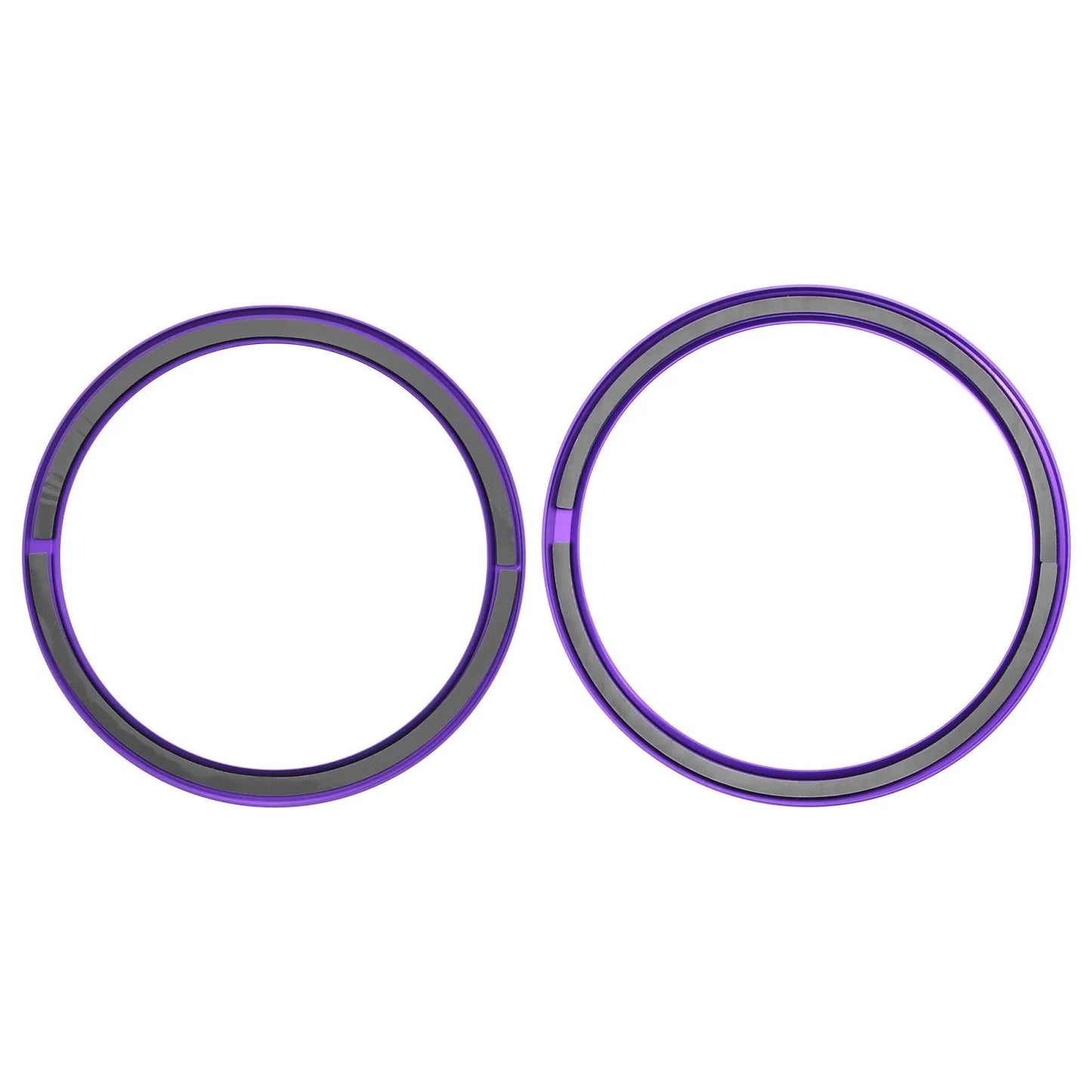 4 x AC Outer Vent Rings Trim Covers for Chevrolet Camaro (2016-2020) Purple