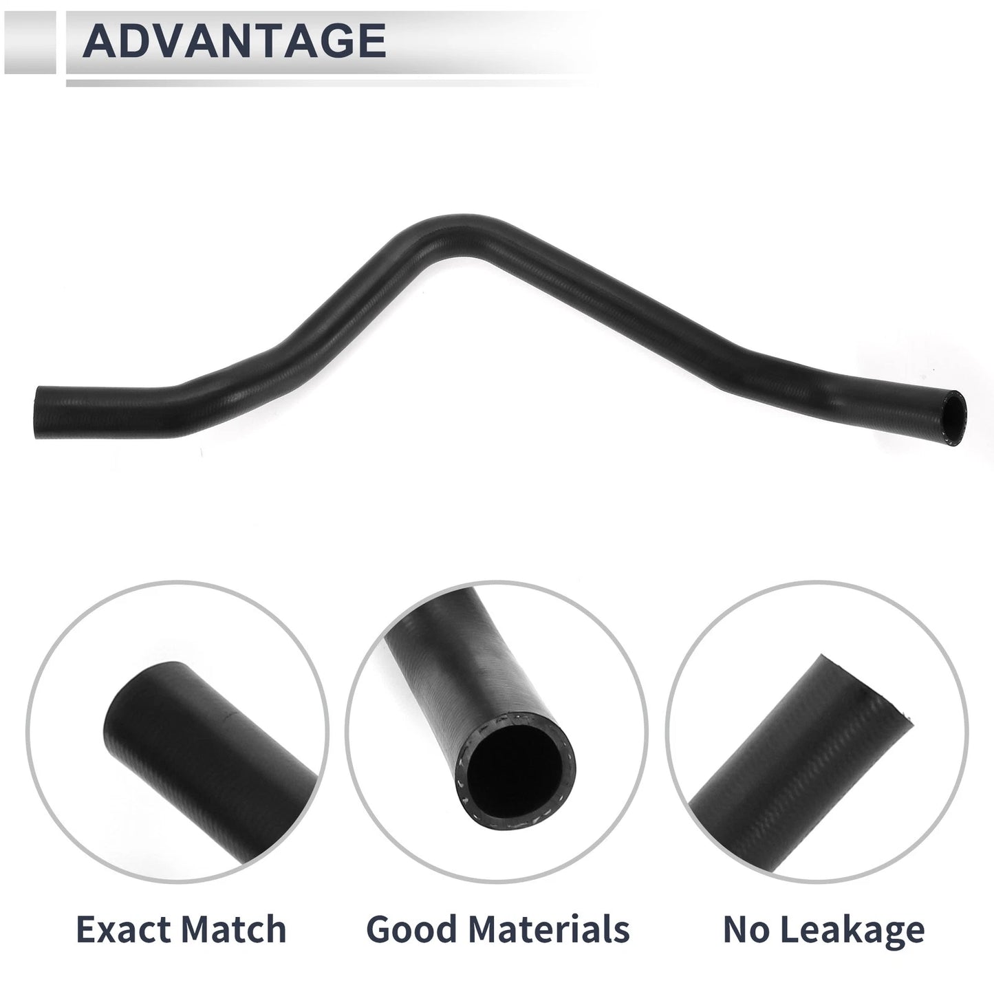 Radiator Coolant Hose for Honda Accord 2.3L (1998–2002) No. 19502PAAA00 Rubber