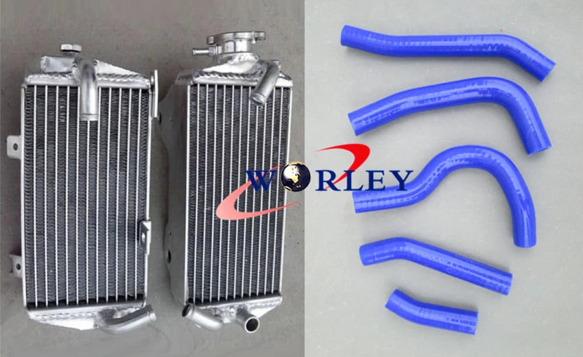 Aluminum Radiator for Honda CRF250R (2014–2016) + Hose