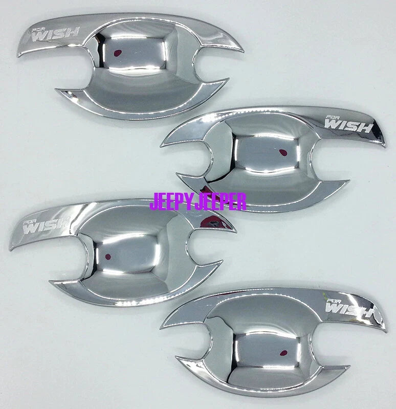 Chrome Door Handle Cover Insert for Toyota Wish AE10 AE20 (2004-2008)