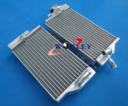 Aluminum Radiator + Red Hose for Honda CR125 CR125R (2002-2003)