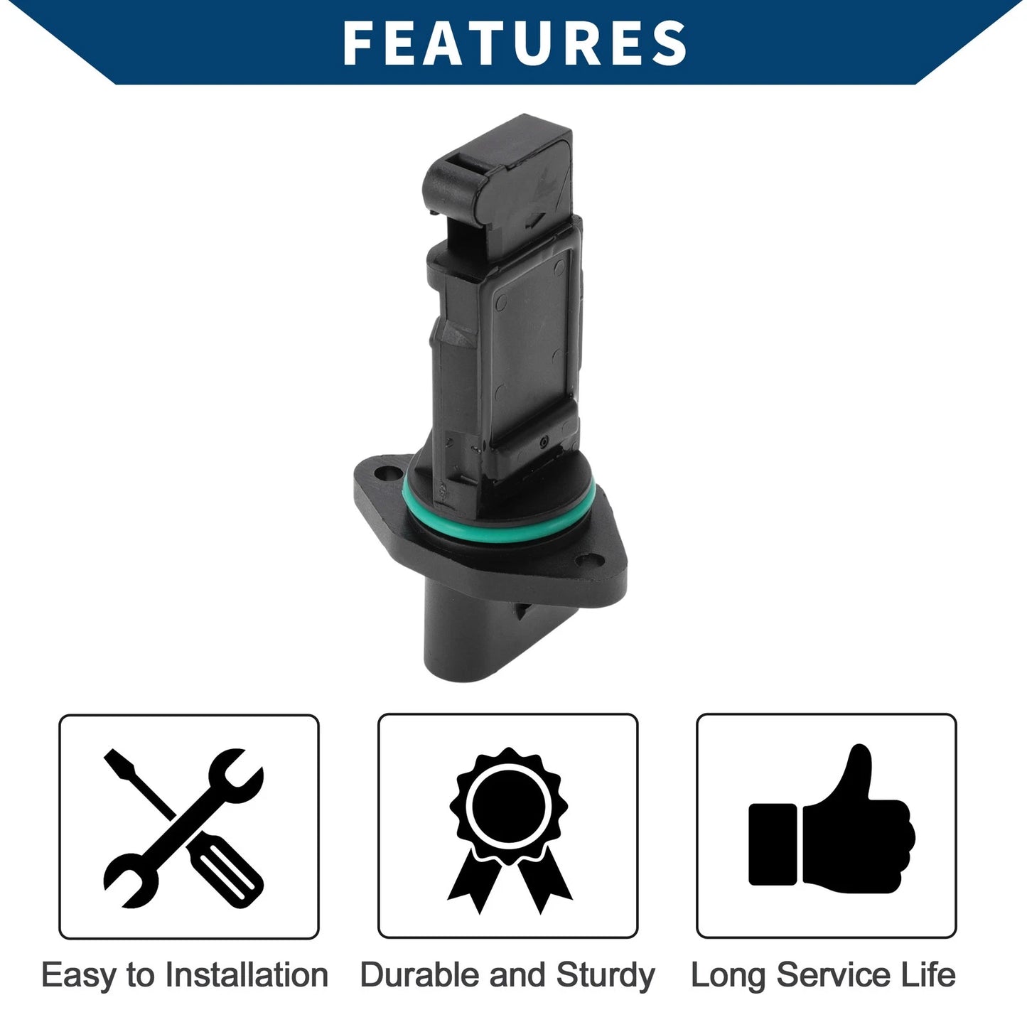 Mass Air Flow Sensor for Audi A4 (2000–2006) No. 059906461A