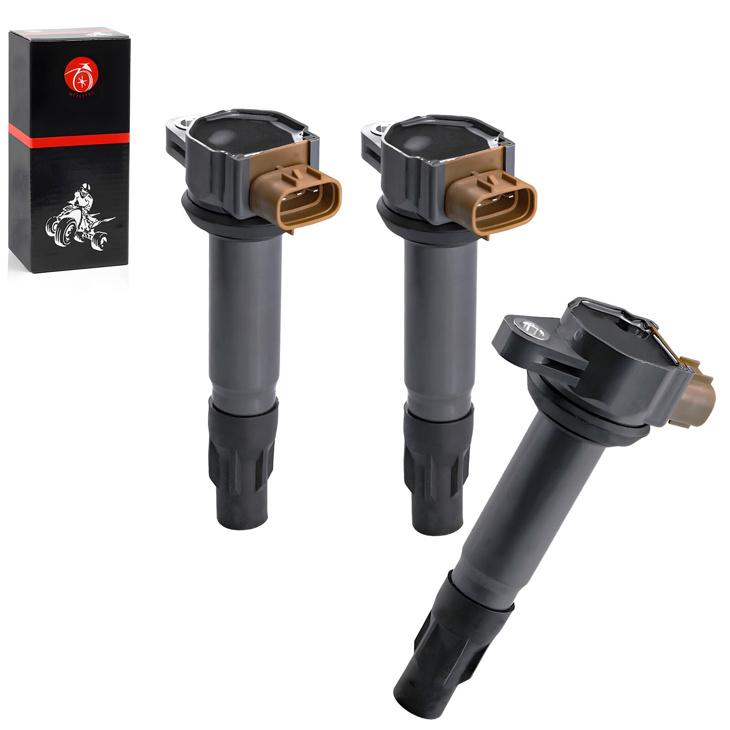 Set of 3 Ignition Coils for Sea-Doo RXP 300/RXP X 300/RXP RS 300/RXT 230 300