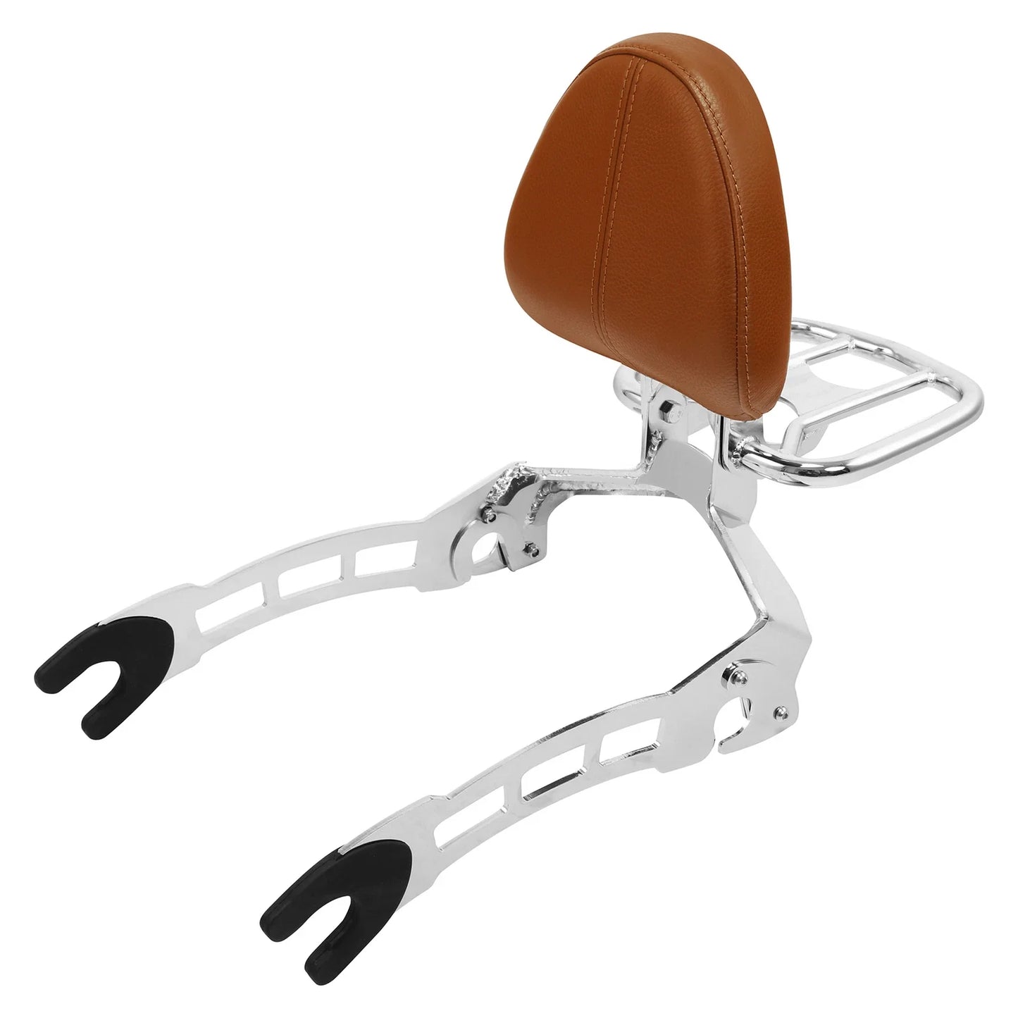Sissy Bar Backrest Pad & Luggage Rack Spools for Indian Scout (2015-2024)
