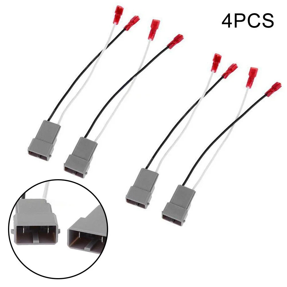 4x Car Speaker Connector Harness Adapter for CRV (1997–2011)